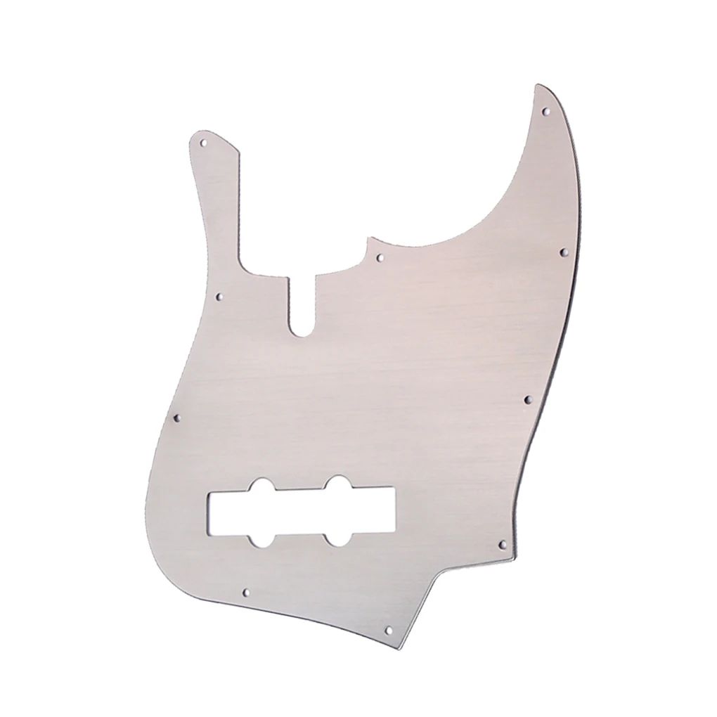 

Guitar Pick Guard 10 Hole 1 Ply Simple Style Pickguard Decorative Aluminium Alloy Cover Well Fit Replacement Parts JB Accessory
