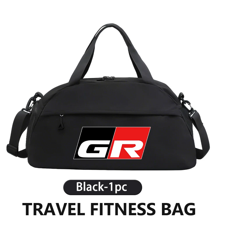 

Дорожная сумка для хранения с логотипом автомобиля, портативные спортивные сумки для фитнеса для Toyota GR Sport Gazoo Racing Yaris 86 Corolla Hilux Supra