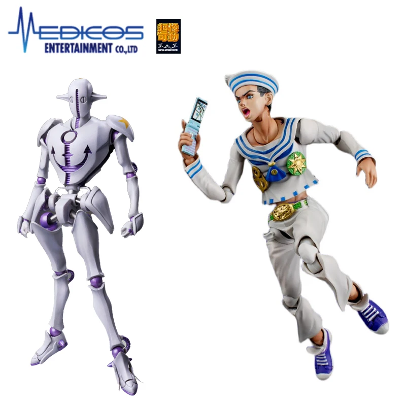 

Original MEDICOS Super Action Statue Higashikata Josuke Soft and Wet JoJoLion JoJo's Bizarre Adventure Action Figure Toys Boy