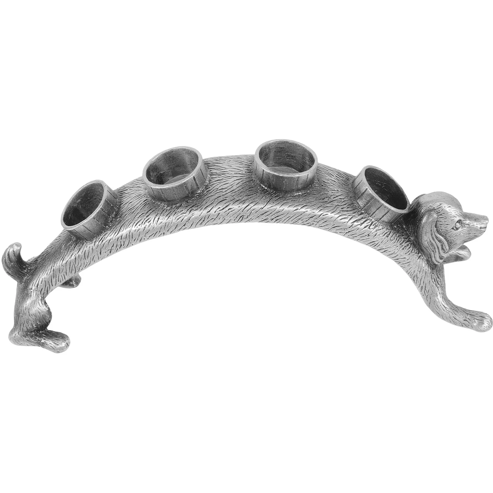 

Desktop Organizer Shelf Tea Bottle Stopper Metal Plug Holders Decorative Rack Corks Pourer Display Stand Trumpet Racks