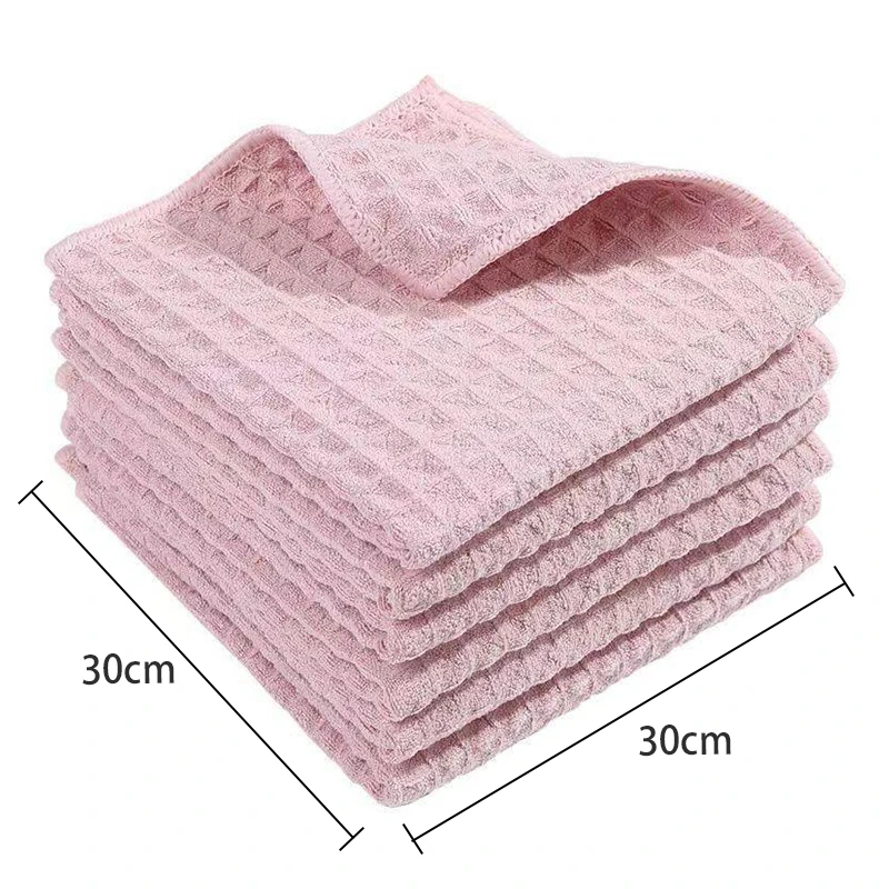 1 шт. кухонное полотенце чайное ткань для посуды впитывающая хлопковая