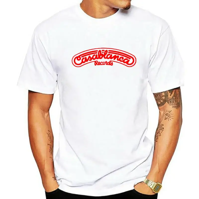 

Casablanca Records T Shirt Top Kiss Donna Summer Lipps Parliament Music Rock