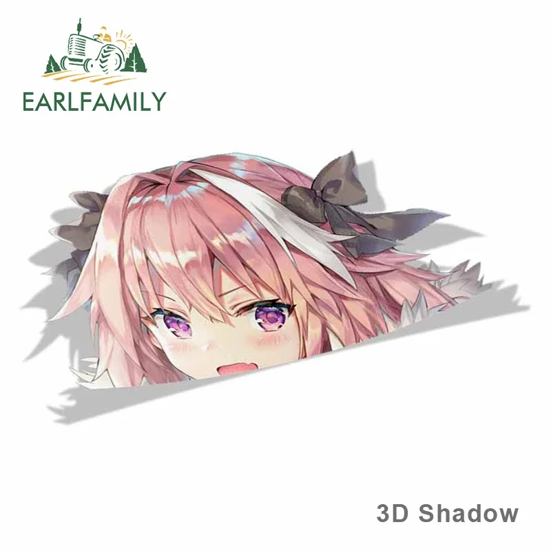 

EARLFAMILY 13 см x 7,1 см автомобильные наклейки для Astolfo Peeker Peek аниме виниловый JDM автомобильный Стайлинг искусственная кожа