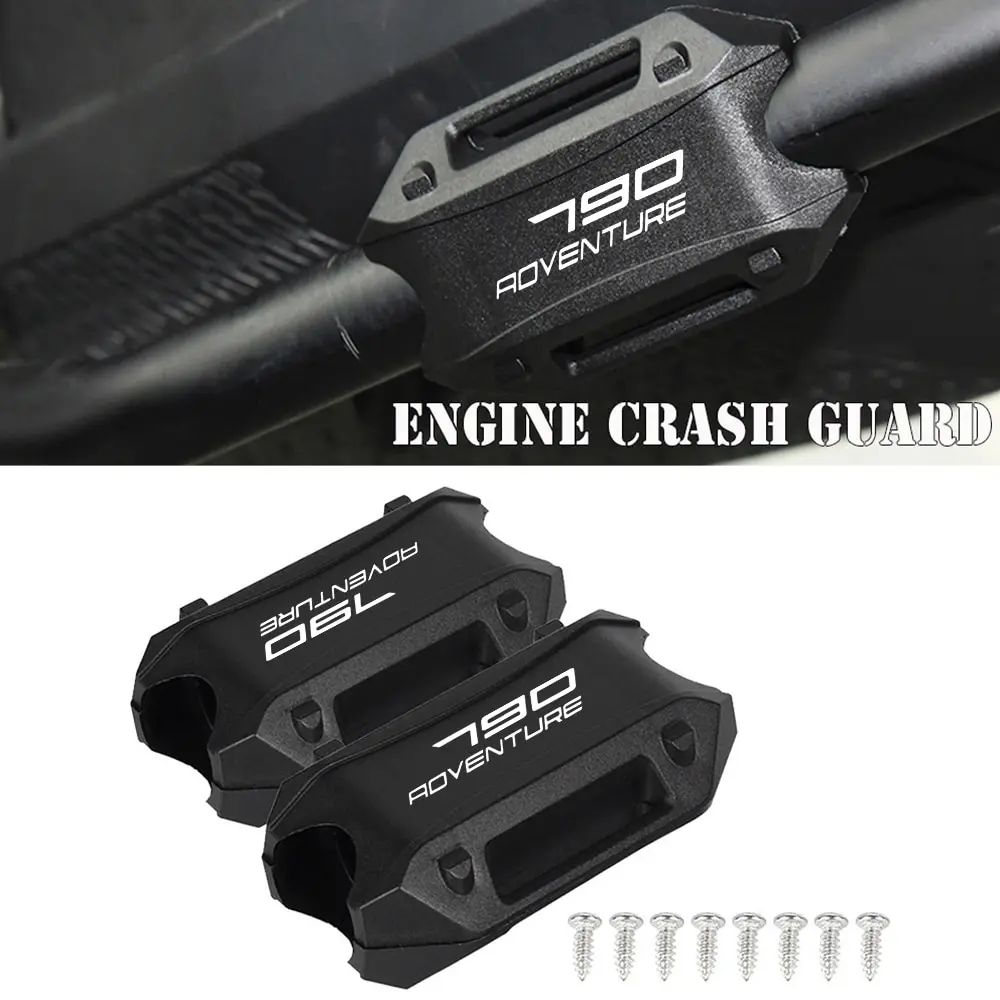 

25 мм для 790 ADVENTURE S/R 2018 2019-2021 2022 2023 890 ADVENTURE /R 2020 2021 бампер для защиты двигателя блочный аварийный брусок