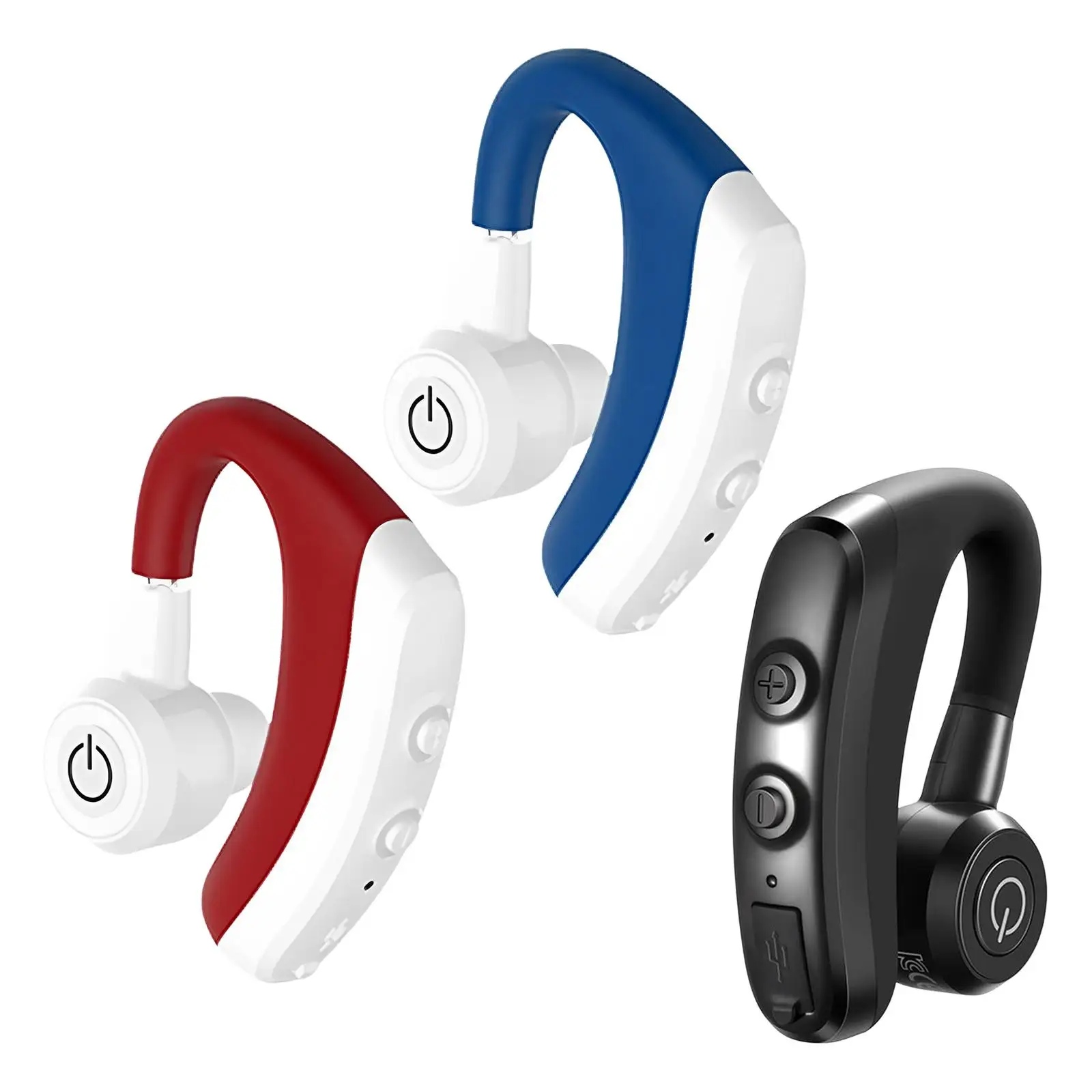 Беспроводные наушники Bluetooth Earpieces для бега, спорта, вождения и использования с смартфонами.