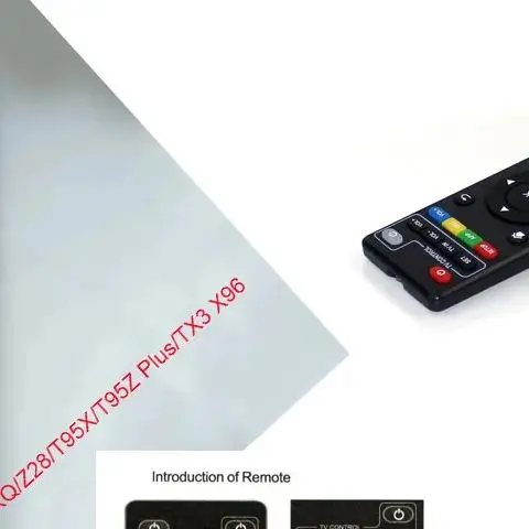 Фото Замена беспроводного пульта дистанционного управления для H96 Pro/V88/MXQ/Z28/T95X/T95Z Plus/TX3 X96 Mini Android Smart TV Box №1
