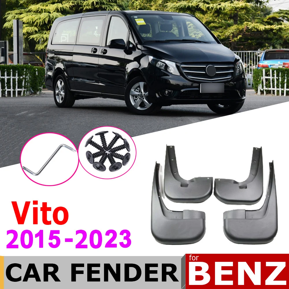 

Mudflap For Mercedes Vito W447 V Class Benz Viano 2023~2015 W639 639 447 Fender Mud Guard Splash Flap Mudguards Accessories 2010