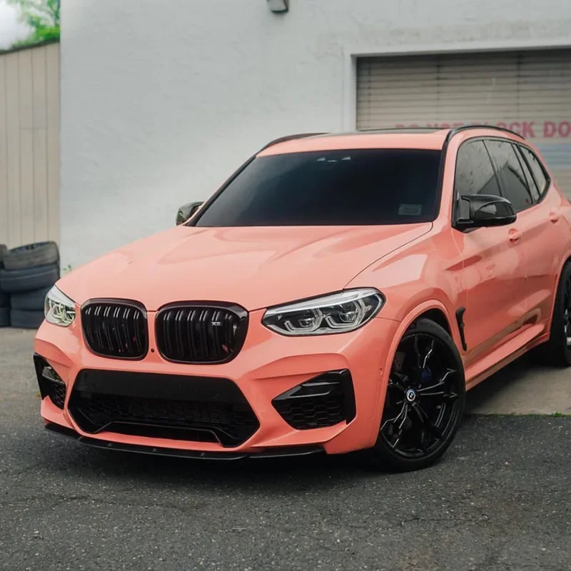 Для BMW X3M F97 X4M F98 Pre-LCI M Competition Sport 2019-2021 Автомобильный передний бампер разделитель