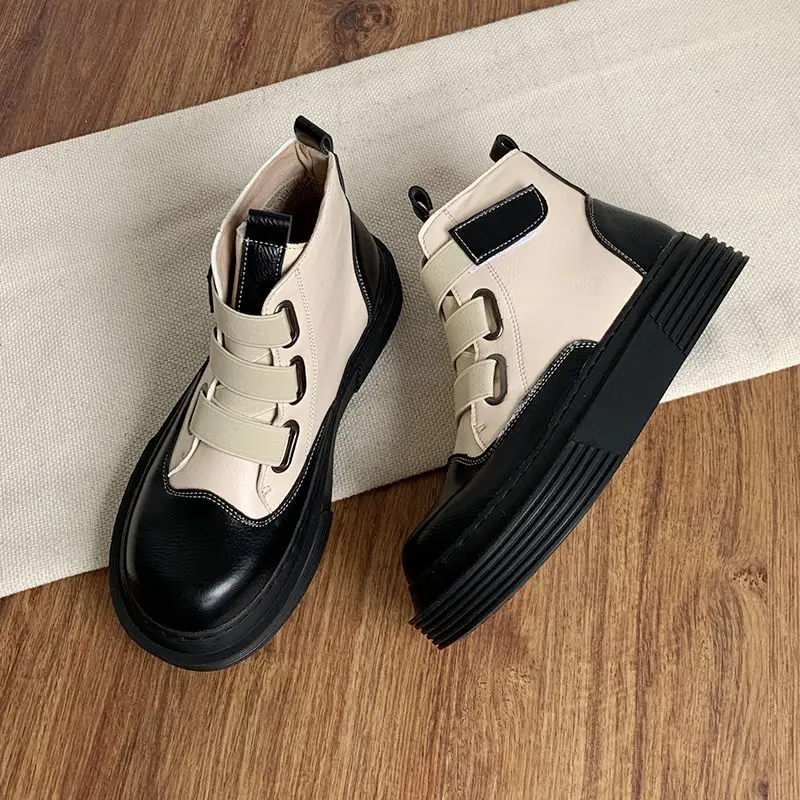 

Женские ботильоны на платформе, модные зимние ботинки на плоской подошве, теплые и Белые Повседневные ботильоны из бархата, 2021