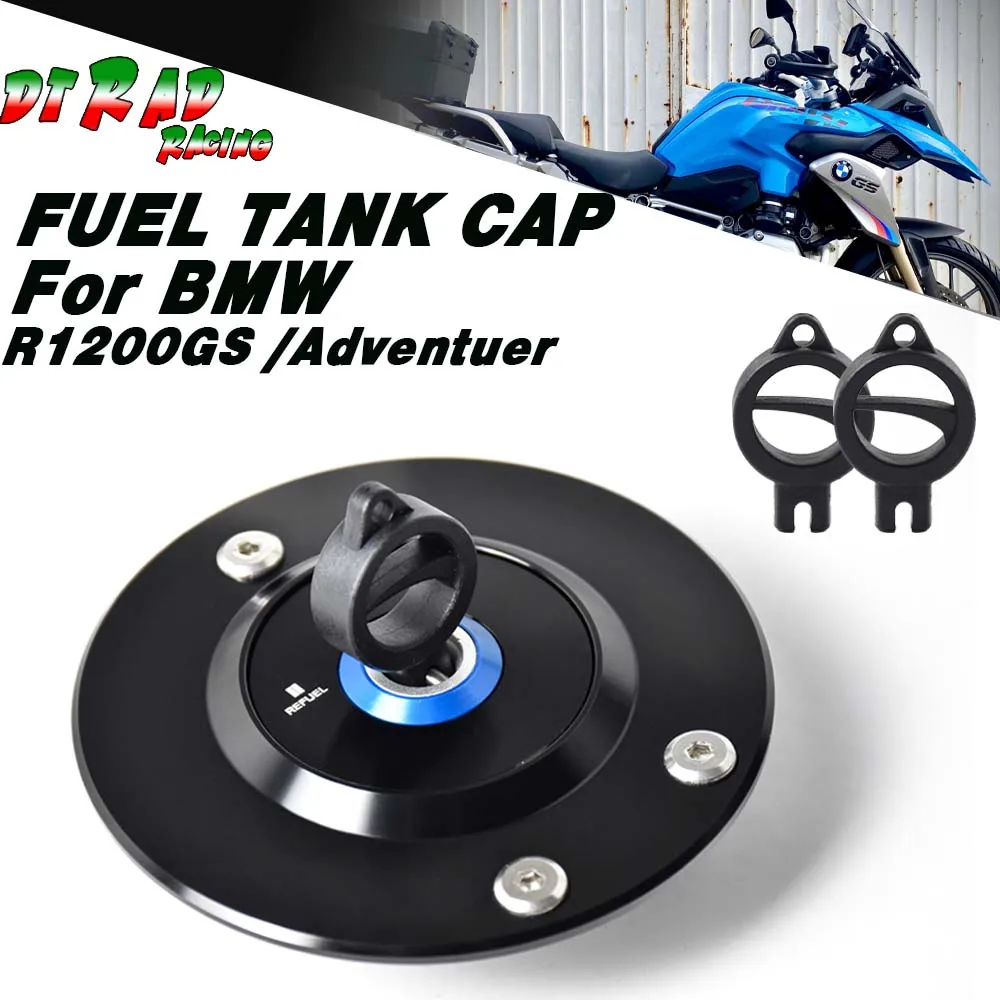Для BMW R1200GS 2008-2023 Adventuer 2007-2012 противоугонная крышка бака с замком ключа защита