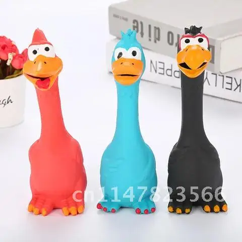Питомцы игрушечные собаки визжащая курица сжимаемая бритва жевательные изделия