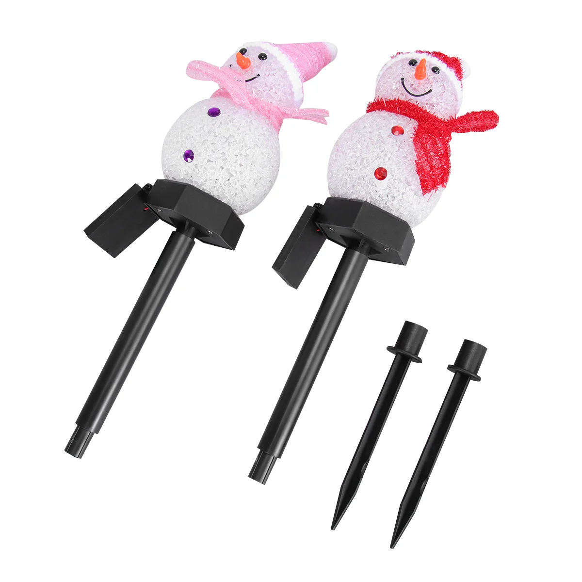 

2PCS Garden Stake Ground Plug Lamp Decoration for Garden