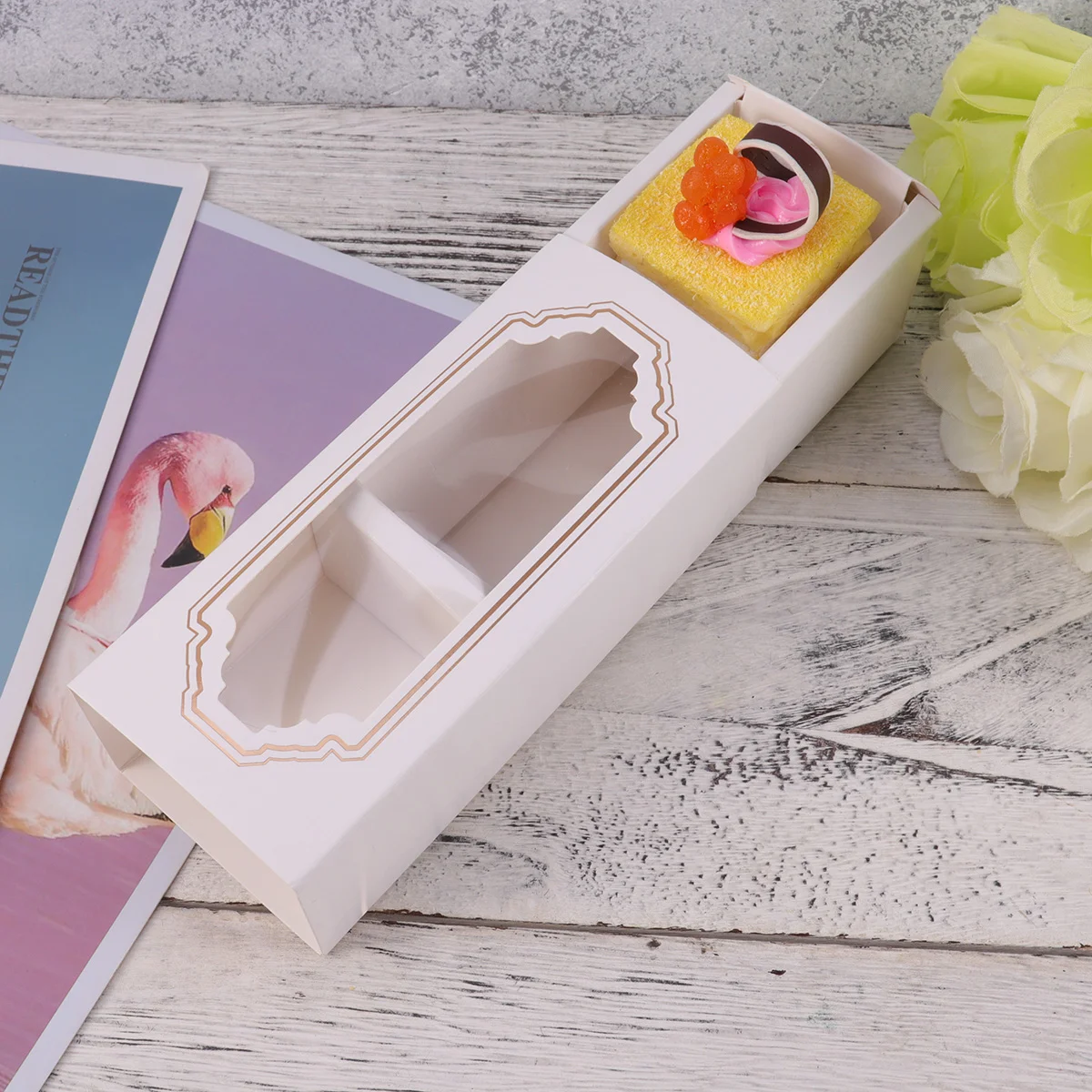 

Box Boxes Macaron Container Packing Cake Cupcake Bakery Paperboard Paper Candy Shower Baby Cases Packaging Backing Chocolate