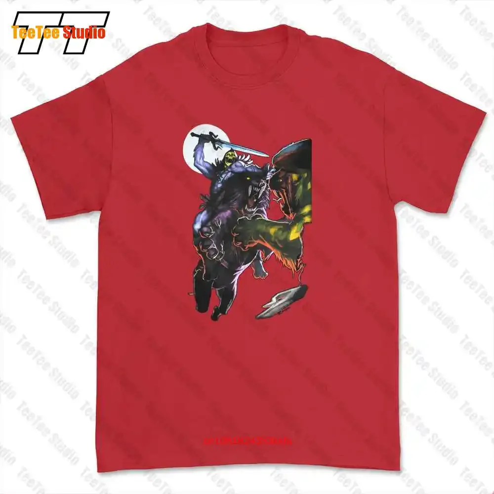 Футболка Masters Of The Universe Skeletor Panthor Battle Z620