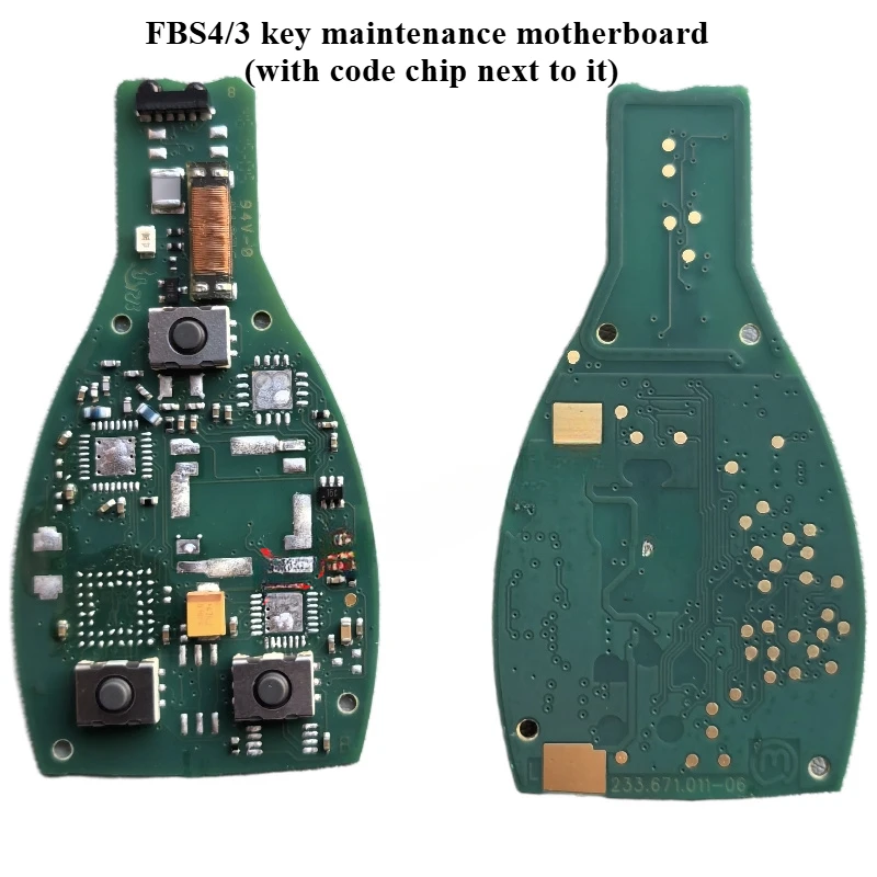 Для нового Benz FBS3 FBS4 ремонт ключей печатная плата E300 C260l смарт-карта печатная плата материнская плата 1 шт.