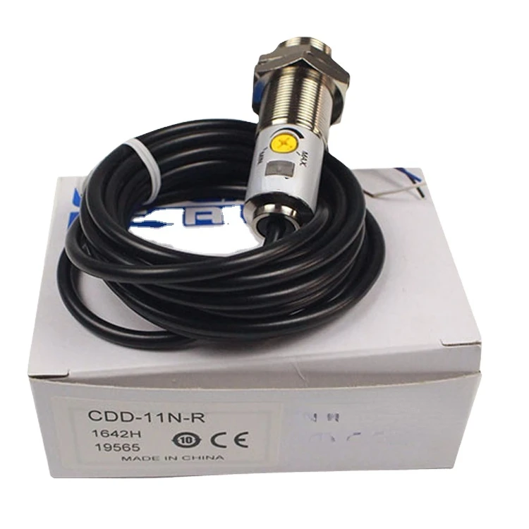

CDD-11N cylindrical photoelectric sensor detection range 0-110mm diffuse reflection type NPN/PNP output 1 rotation amount