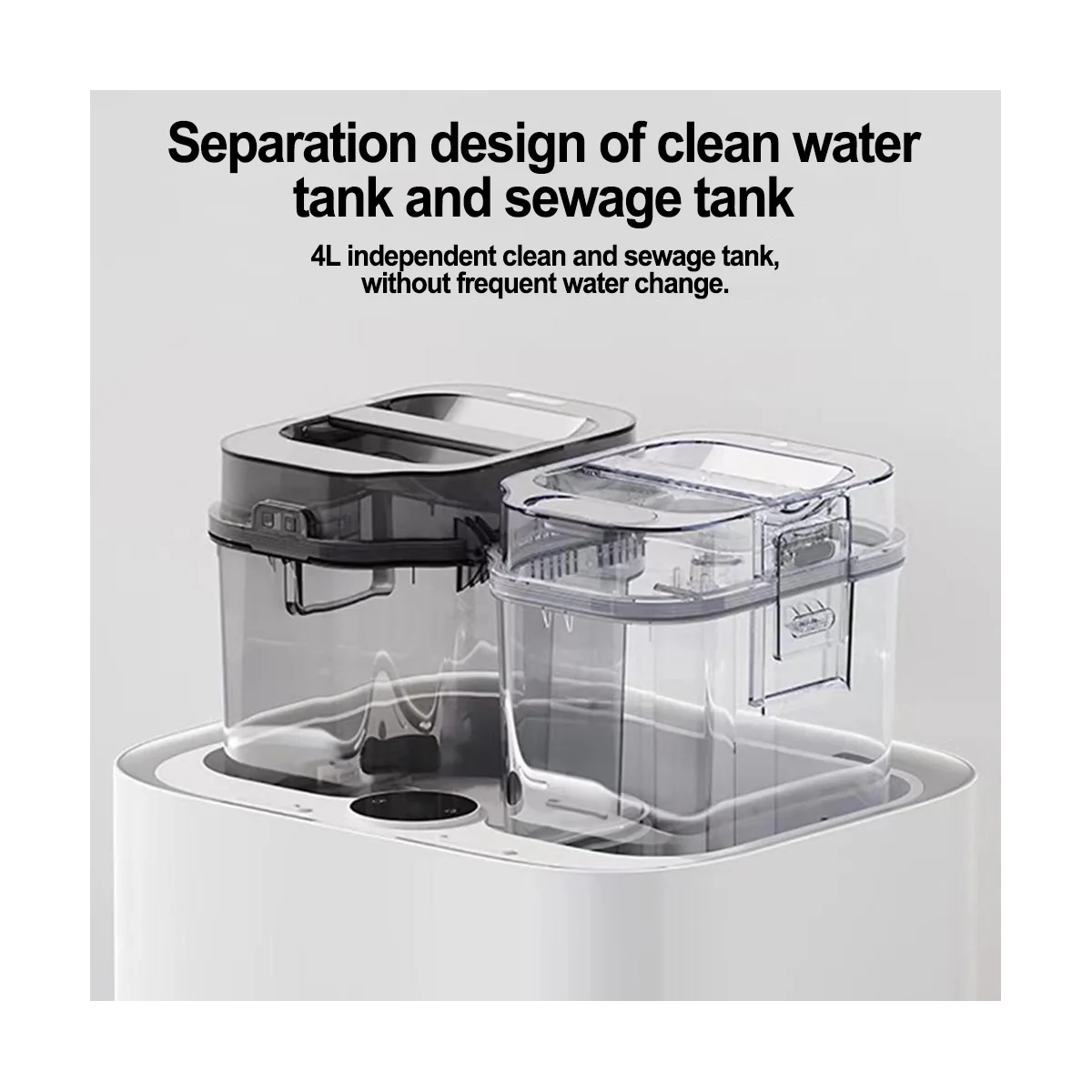 

Robot Clean Water Tank Replacement Suitable for Xiaomi Sweeper Water Tank Mijia No-Clean Pro Clean Sewage Tank