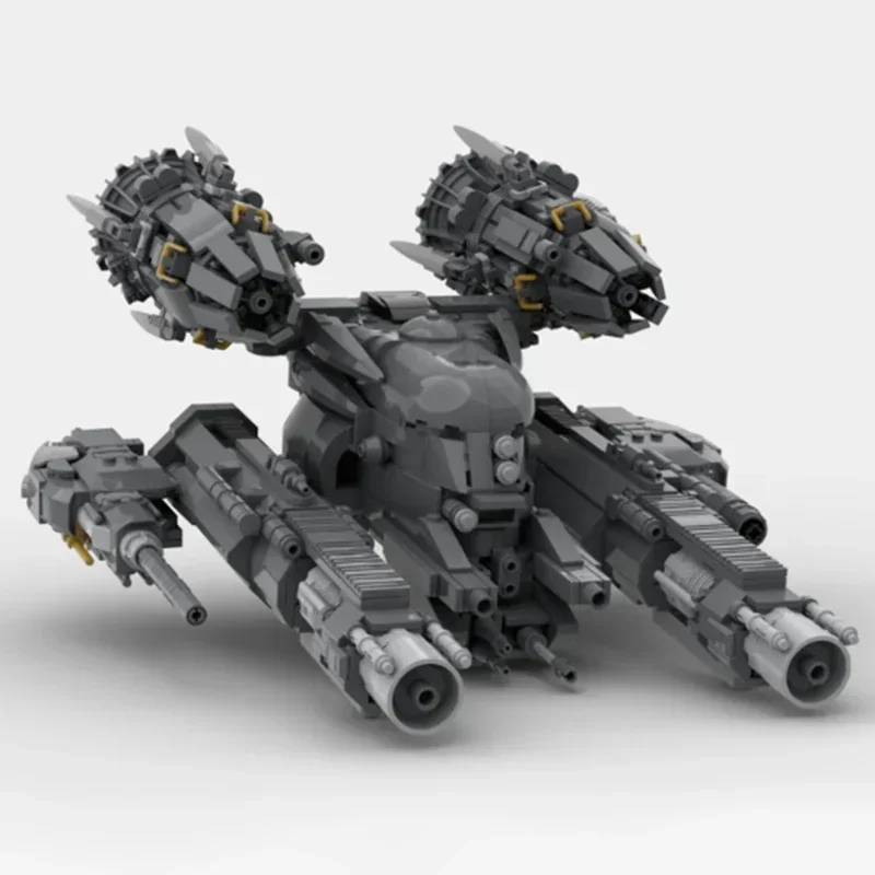 Космическая военная модель Moc строительные кирпичи орбитальное штурмовое оружие