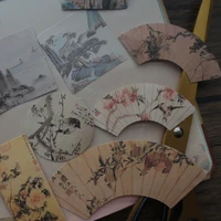 38pcs ancient chinese painting and calligraphy style paper sticker scrapbooking diy gift decoration tag