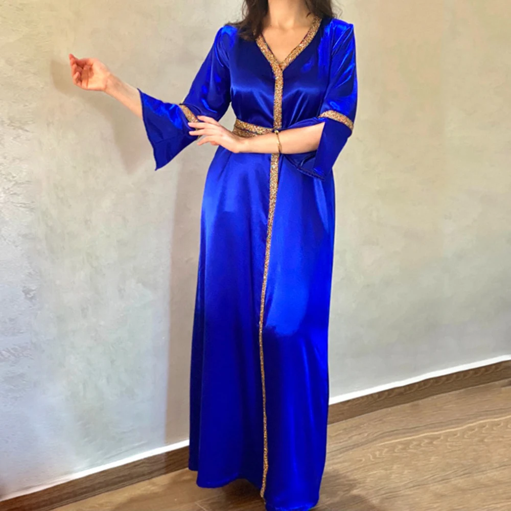 

Abaya Дубай, Турция, арабское мусульманское платье, длинное женское платье для женщин