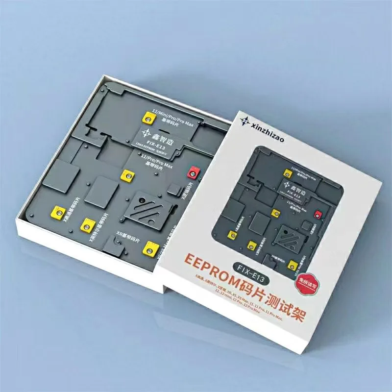 XINZHIZAO FIX-E13 13 in 1 EEPROM chip test stand for IPhone X-12 Max baseband X logic Disassembly-free read-write programmer | Инструменты