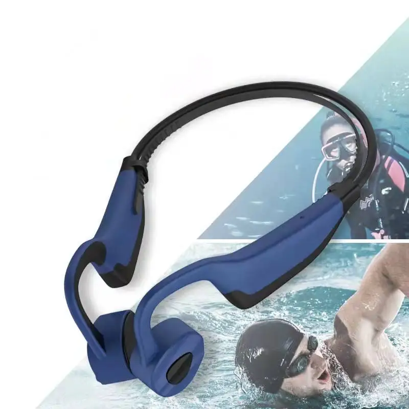 

K7 Bone Conduction Headphones MP3 Player Sport Earphone 16G Memory IPX8 Waterproof Swimming Diving Headset for Android Ios