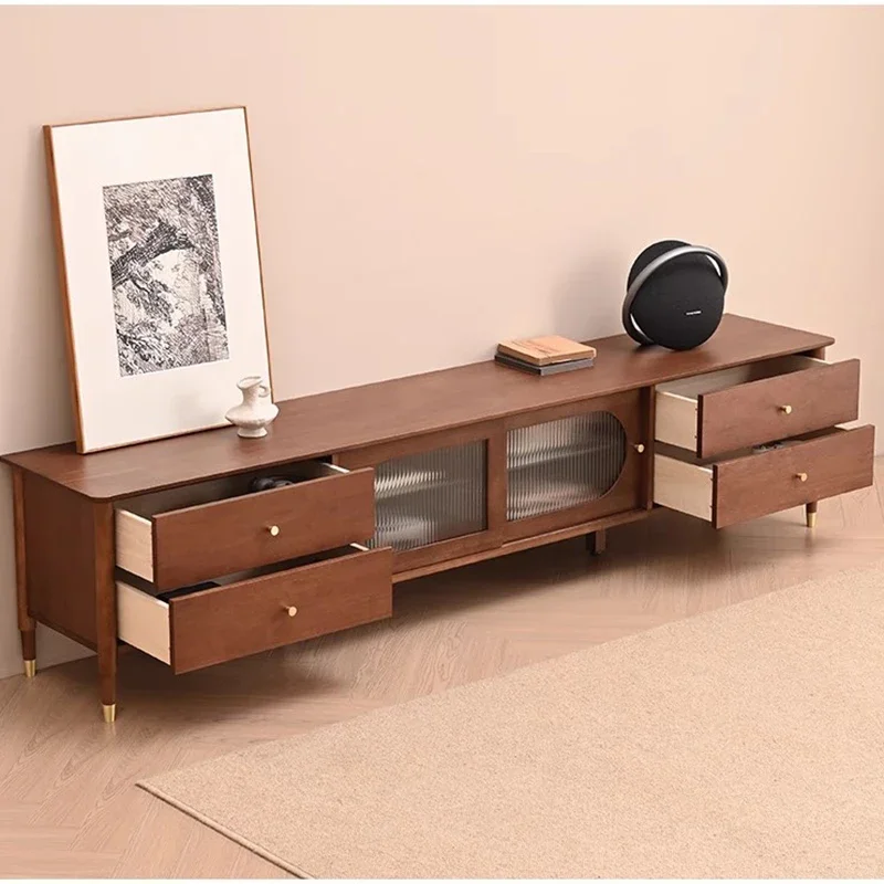 Скандинавские деревянные подставки для телевизора гостиной современные