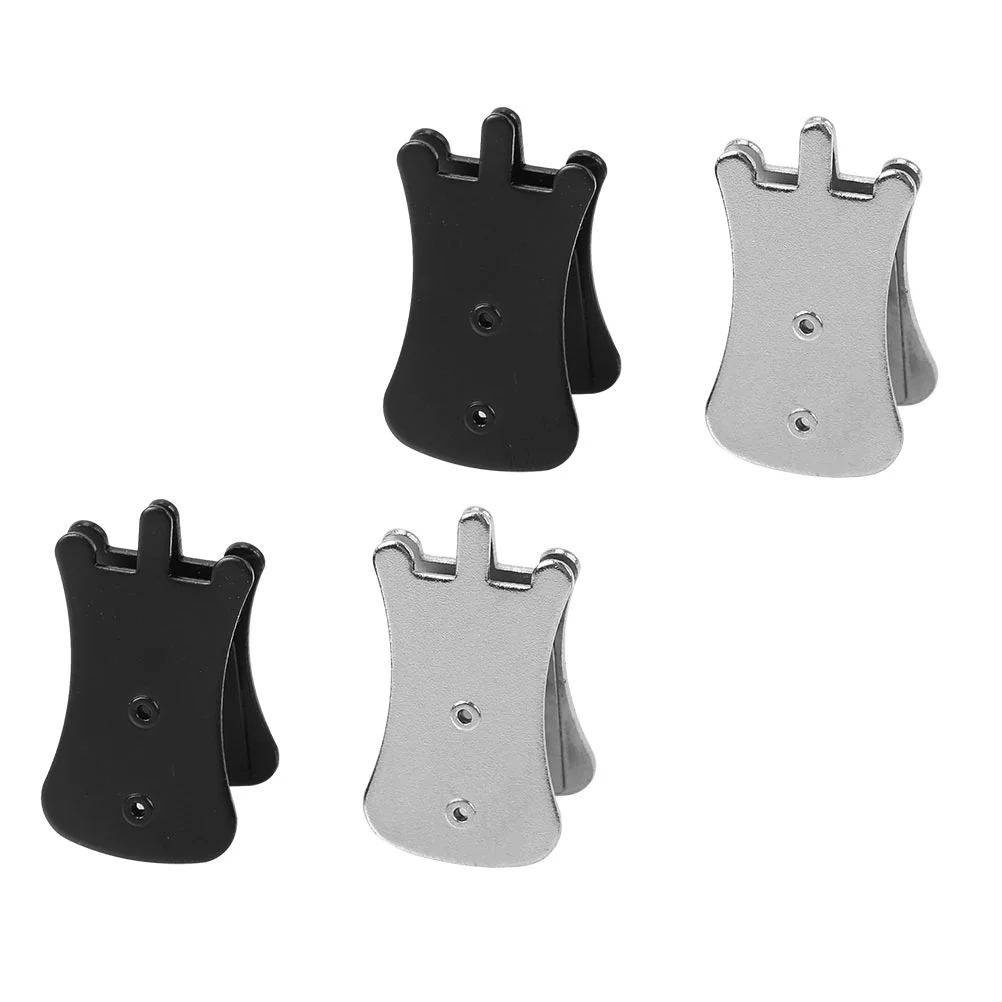 

4 Pcs Erhu Mute Silencer Tools Huqin Accessories for Mute Silencers (Assorted Color)