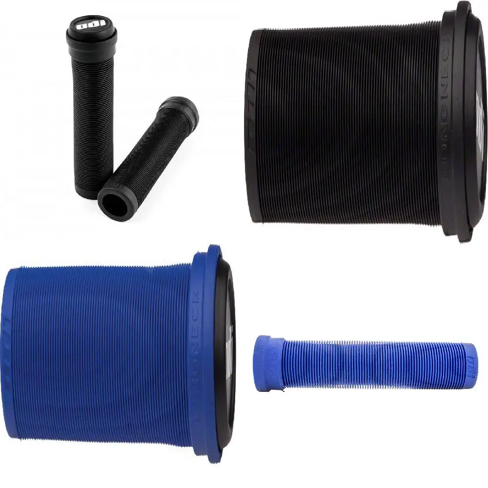 

"Experience the Difference with Superior Quality 135mm Black Flangeless Grips and Bar End Plugs Included - Sold As a Pair!"