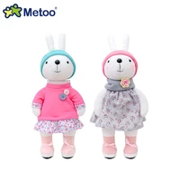 metoo dolls stuffed toys for girls baby beautiful rabbit forest angela soft animals for kids infants newest