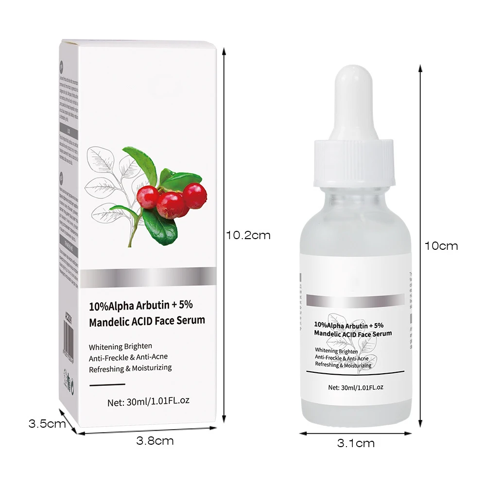 10% альфа-арбутин 5%Mandelic AClD сыворотка для лица натуральная мандельная кислота антивозрастная альфа-арбутин отбеливающая увлажняющая сыворотка для лица (art.: 3920d42214a5a) - 3920d42214a5a