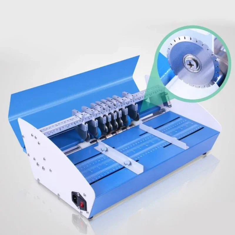 Электрическая машина для биговки бумаги складная Scorer резки Перфорационная 220 В