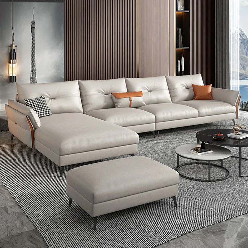 

Sectional Living Room Sofas Lazy Longue Corner Sofa Set Living Room Modern Luxury Woonkamer Banken Nordic Furniture TY10XP