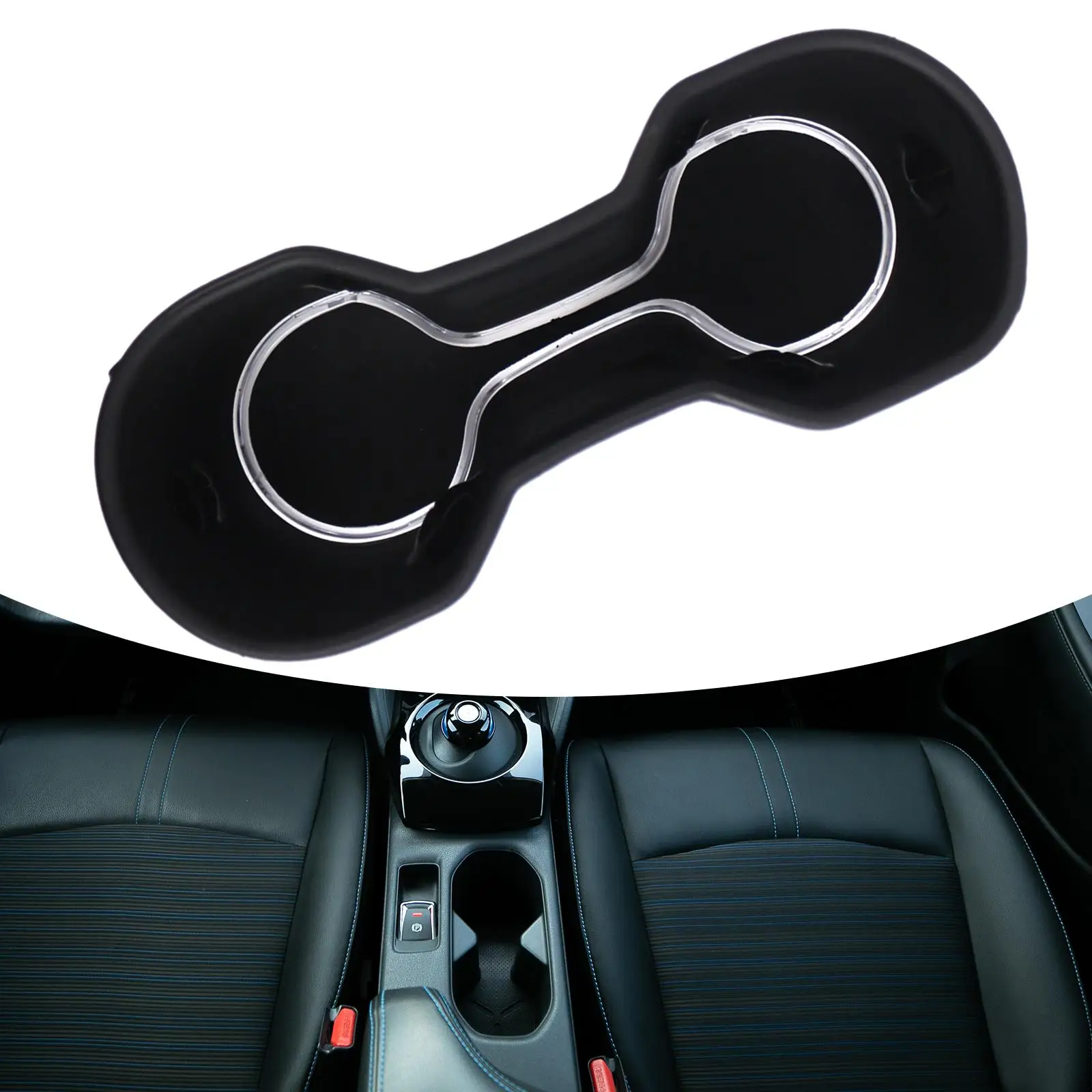 Вставка-перегородка подстаканника J131sxc100 черные прочные аксессуары запасные