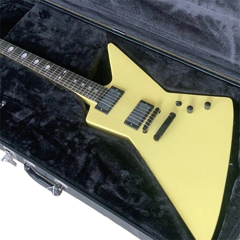 

Hot Sale Factory Customized 6trings Electric Guitar with Yellow Color