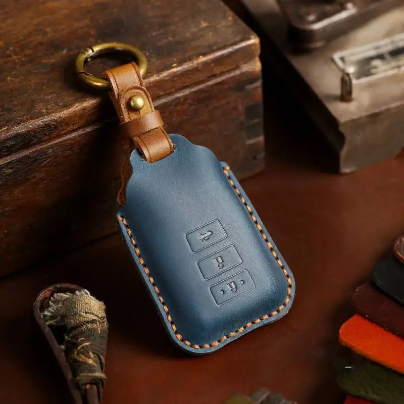 

Car Key Case Cover for Toyota Prado Yaris Vios Previa 3 Button