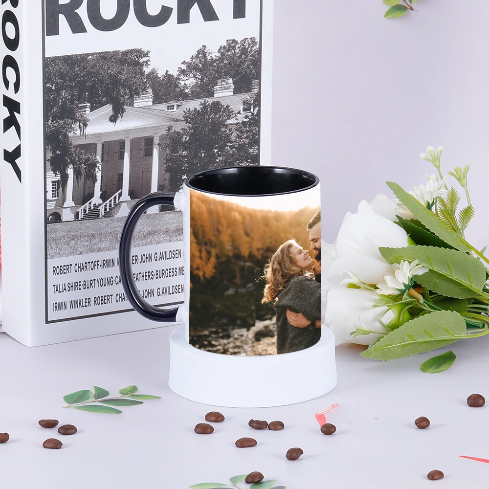 Кружка с фотографией на заказ керамическая чашка для кофе чая мамы ребенка