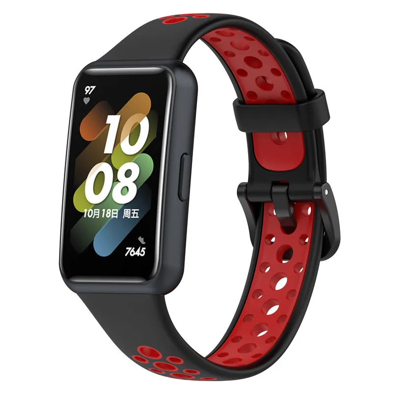 

Silicone Strap Compatible With Huawei Band 7 Replacement Smart Bracelet Strap for Huawei Band 7 Pro Watch Correa