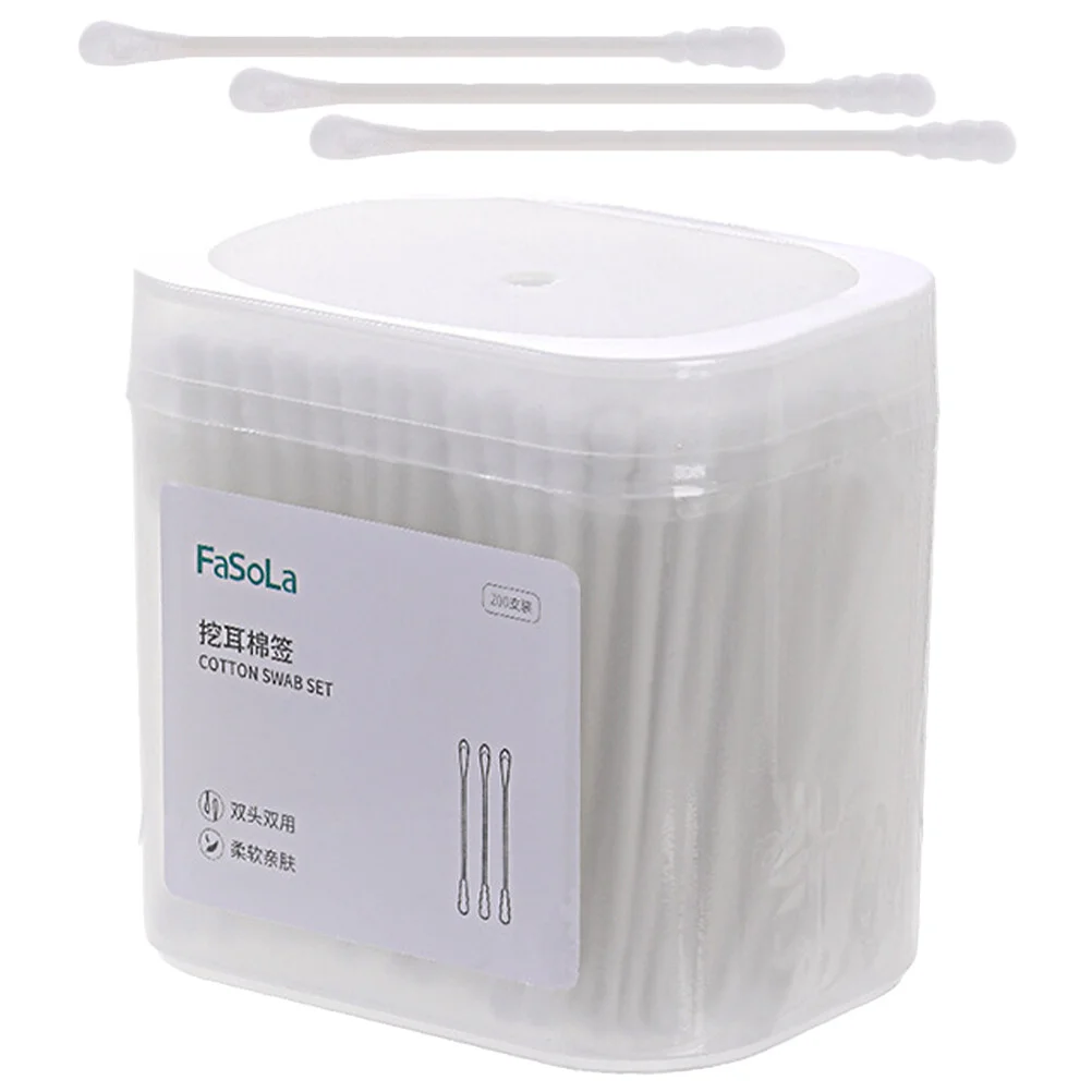 

Stick Cotton Tipped Applicators Eyelash Miniature Makeup Cleaning Sticks Tips Absorbent Child