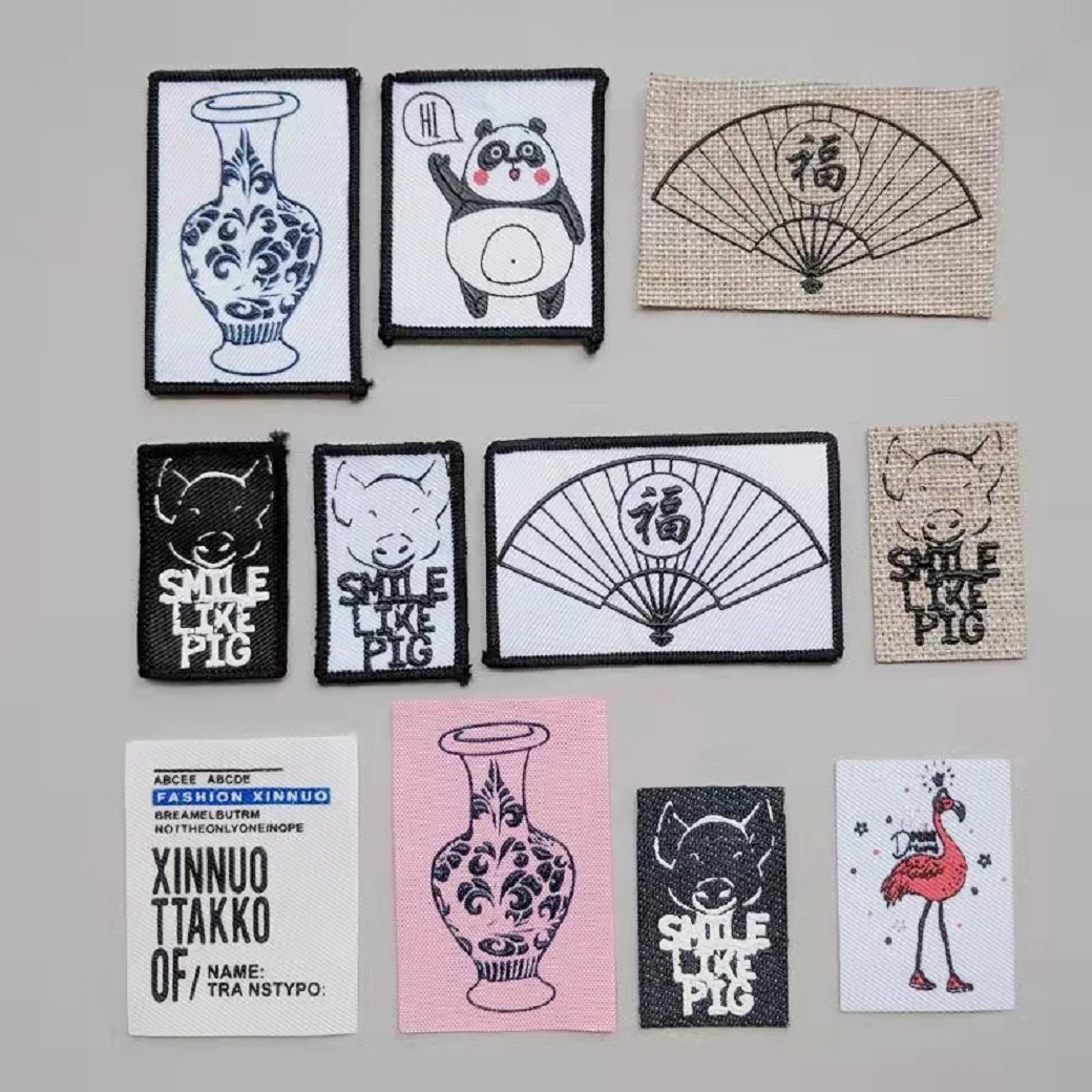 

Mixed 11Pcs/Set Soft Cloth Labels Various Letter Embroidery Hand Made For Diy Knitted Printed Cotton Woven Sewing Accessories