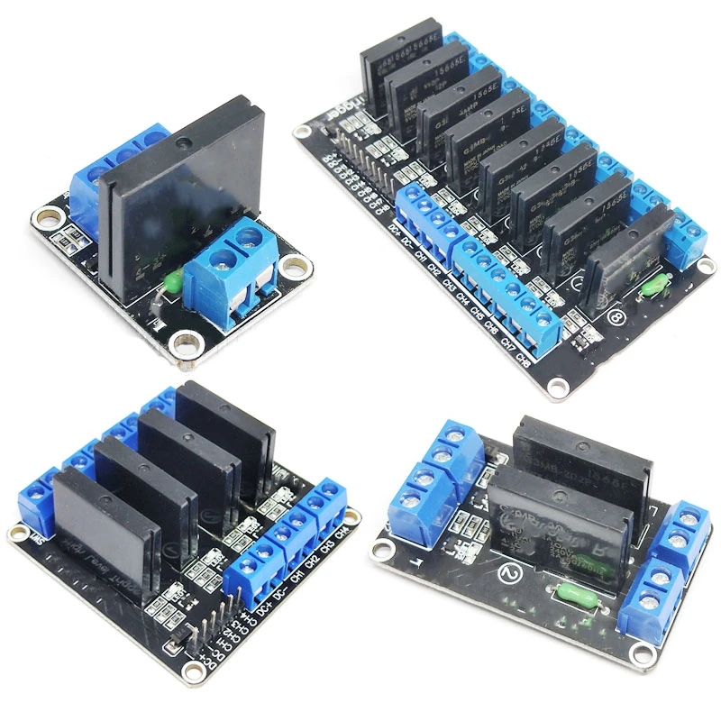1 шт. релейный модуль 1 2 4 8 каналов для OMRON G3MB-202P-5VDC SSR высоконизкоуровневый твердотельный релейный модуль 250 В 2 а для Arduino
