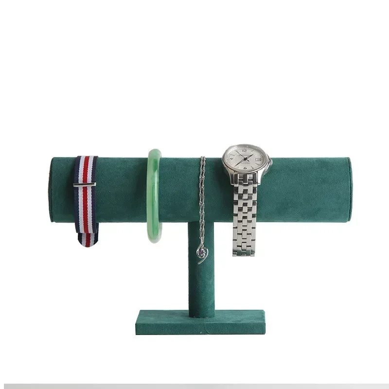 Держатель-подставка для ювелирных изделий портативная Вельветовая стойка в