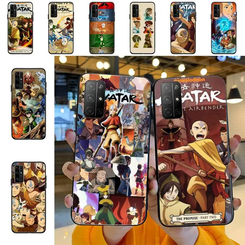 

Anime Avatar The Last Airbender Phone Case For Huawei Honor 10 lite 9 20 7A pro 9X pro 30 pro 50 pro 60 pro 70 pro plus