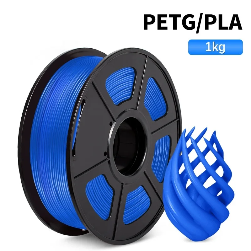 

Muti-Color PLA PETG SILK Filament 1.75MM 1KG Suitable For All Types Of FDM3D Printers Accuracy Dimension +/-0.02MM VacummPacking