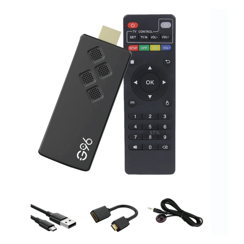 Для G96 TV Stick Dongle 2 ГБ + 8 Android 10 Smart Box 4G и 5G WIFI Bluetooth-приставка Медиаплеер Прочный