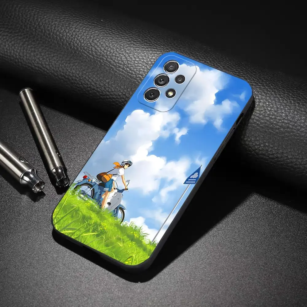 Чехол для телефона Anime The Wind Rises Samsung Galaxy A31 A33 A52 A13 A02 A40 S24 S23 S22 задняя крышка