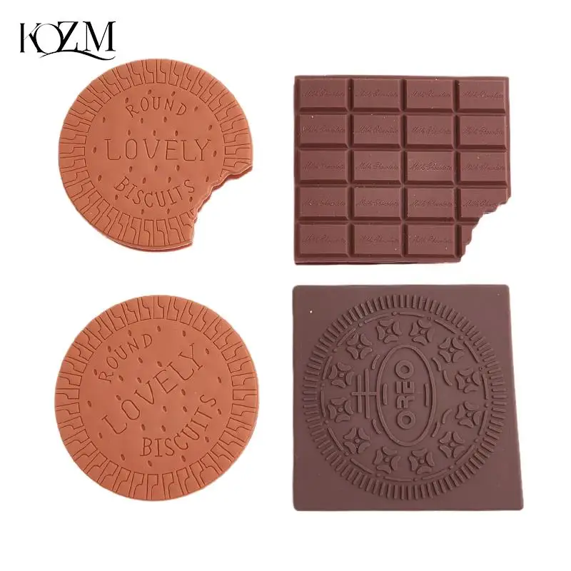 

1pcs 80 Sheets Mini Memo Pads Cute Notebook Biscuit Chocolate Note Book Daily Tabs Office Decor School Korean Stationary