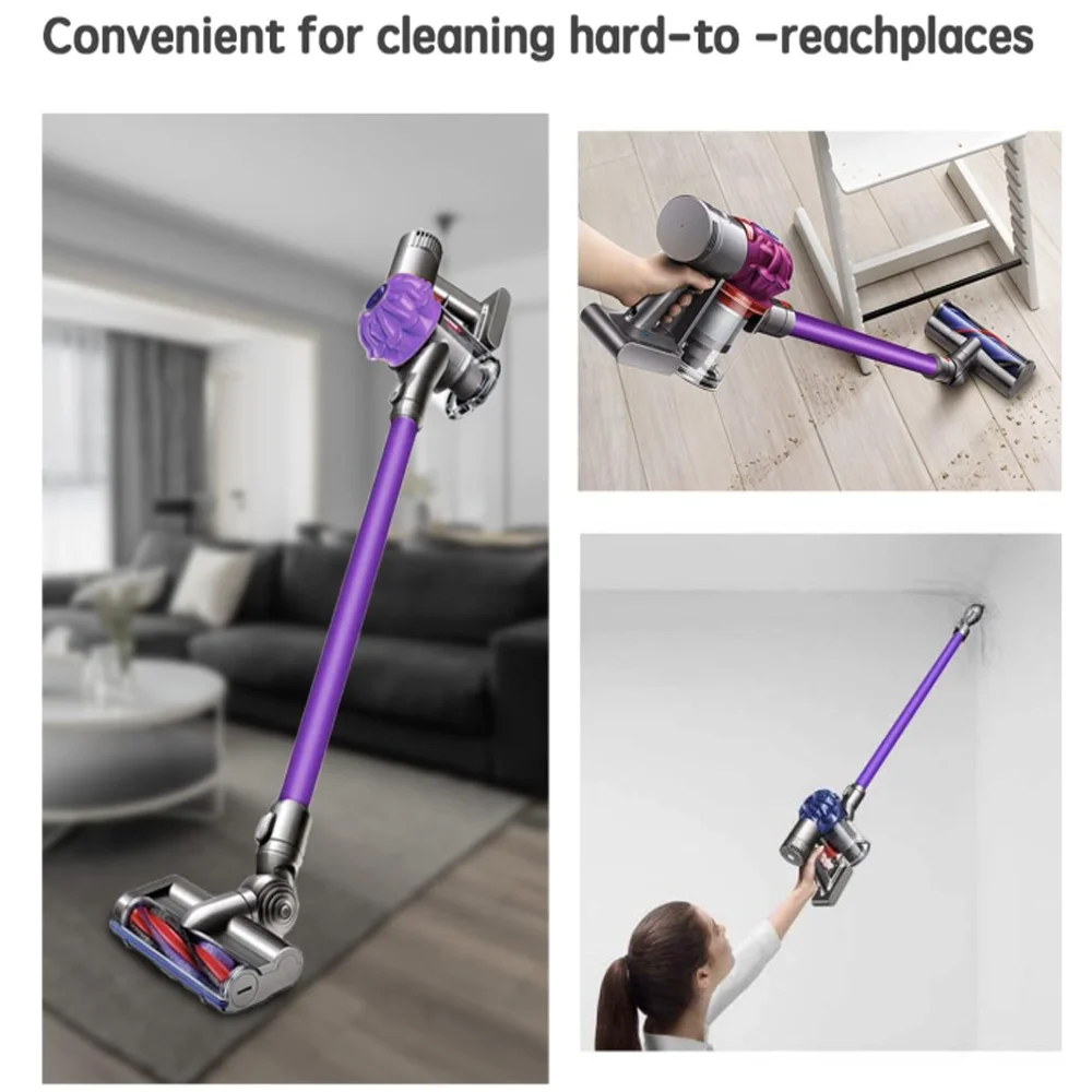 Фото Для Dyson V6 DC58 DC59 DC61 DC62 — металлическая удлинительная трубка, проводящая сменная вакуумная трубка №3
