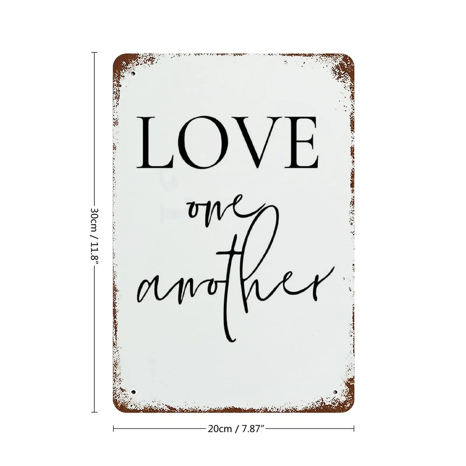 Тексты из Библии граманские металлическая печать жестяная вывеска настенный