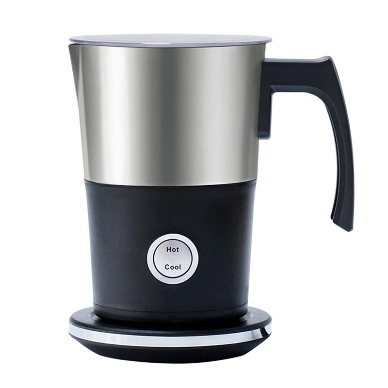 

550W Electric Milk Frother Machine Warmer Automatic Milk Fast Heating 240ML Stainless Steel Inner Foam Maker EU Plug